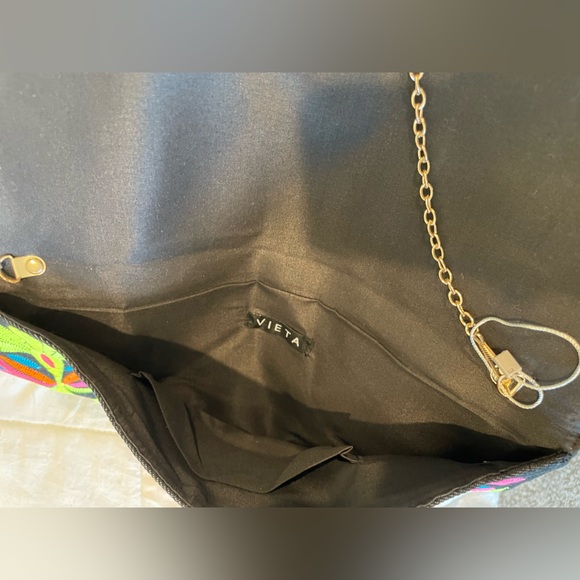 Black Denim Multicolored Purse - Picture 5 of 5
